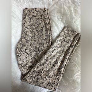 Zara Women’s Snake Print Pants